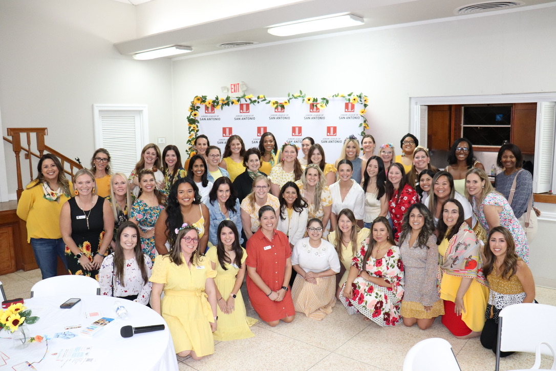 September 2025 GMM group photo womens leadership training organization junior league of san antonio